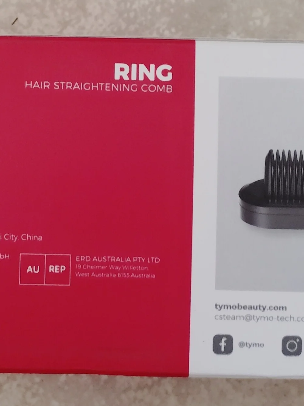 TYMO Airflow 2.0 Curling Iron Flat Iron new in the box